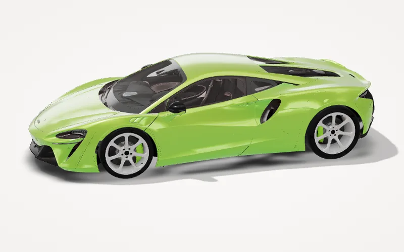 McLaren Artura, vue de trois quarts