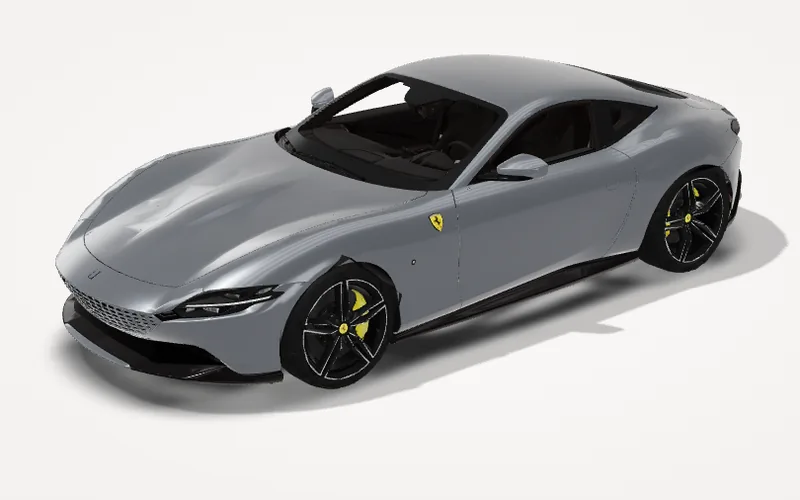Ferrari Roma, vue de trois quarts